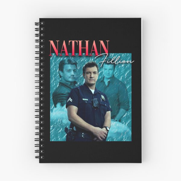Item preview, Nathan Fillion Retro 80s Design designed and sold by rande-narnell.