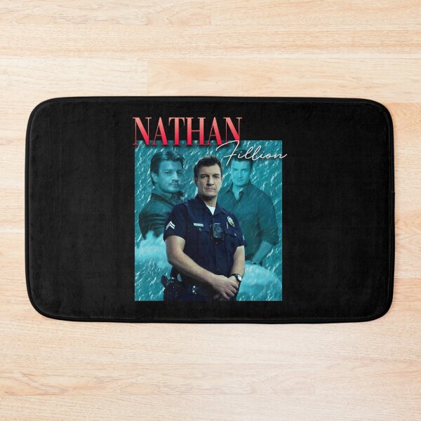Item preview, Nathan Fillion Retro 80s Design designed and sold by rande-narnell.