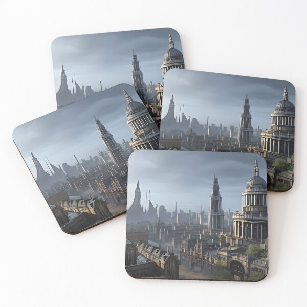 Item preview, Post-Apocalyptic Cityscape designed and sold by Mr-Saxon.
