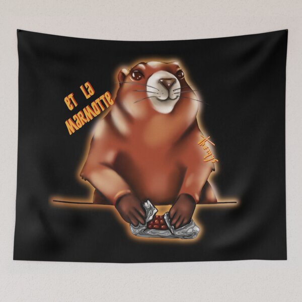 Item preview, And the marmot... designed and sold by Themys24.