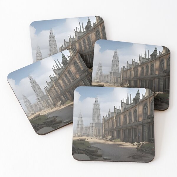 Item preview, Post-Apocalyptic Cityscape designed and sold by Mr-Saxon.