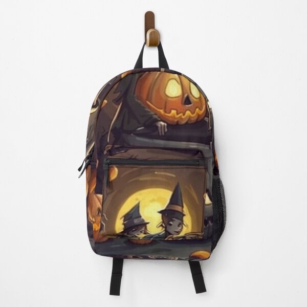 Item preview, Halloween Haunted house with witches and pumpkins designed and sold by JackFreestone.