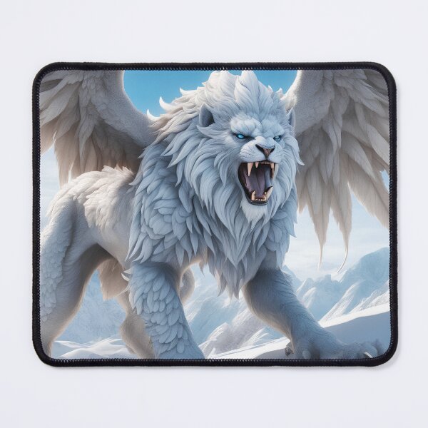 Item preview, Ice manticore designed and sold by Maths-4-Nerds.