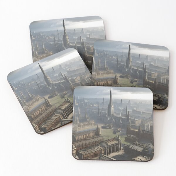 Item preview, Post-Apocalyptic Cityscape designed and sold by Mr-Saxon.