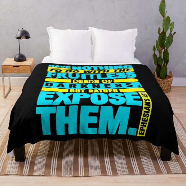 Item preview, Ephesians 5:11 Expose The Fruitless Deeds Of Darkness designed and sold by plushism.