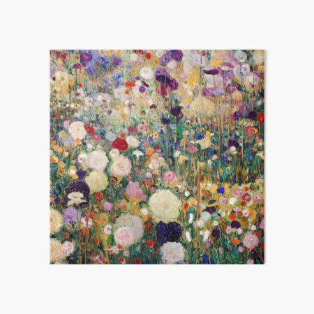 Item preview, Gustav Klimt Flowers Painting designed and sold by maniacfitness.