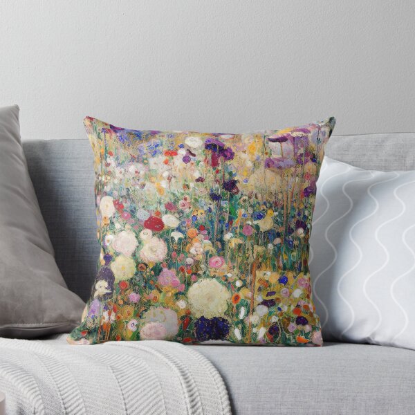 Aperçu de l'œuvre Peinture de fleurs de Gustav Klimt créée et vendue par maniacfitness.