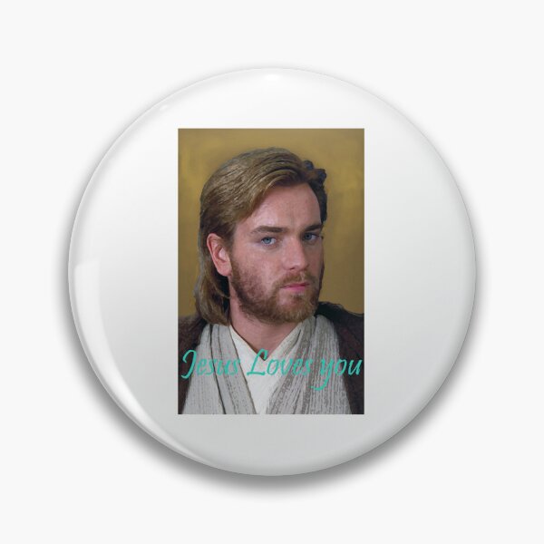 Item preview, Space Jesus Loves You (Ewan McGregor) Classic designed and sold by giambattist.