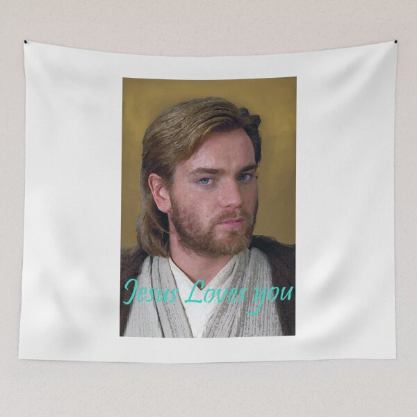 Item preview, Space Jesus Loves You (Ewan McGregor) Classic designed and sold by giambattist.