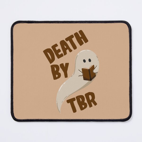 Item preview, Death By TBR Ghost Reading Book designed and sold by shmodev.