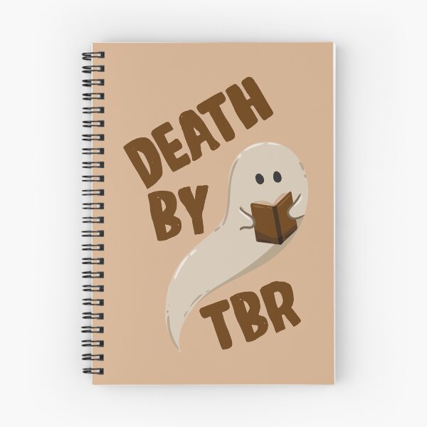 Item preview, Death By TBR Ghost Reading Book designed and sold by shmodev.