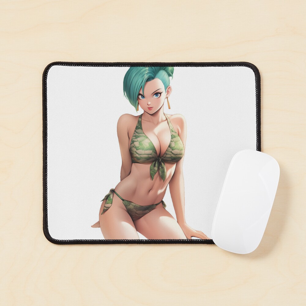 Bulma Green Bikini Cyberpunk Style the perfect Waifu from