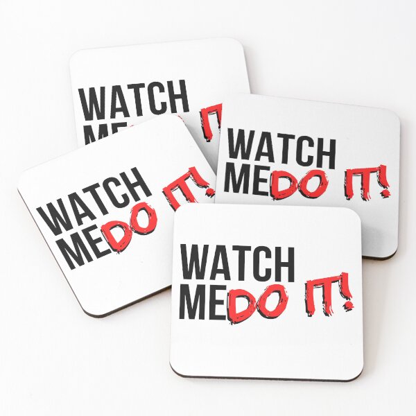 Item preview, Watch Me Do It! - Motivational Mindset designed and sold by CWolff.