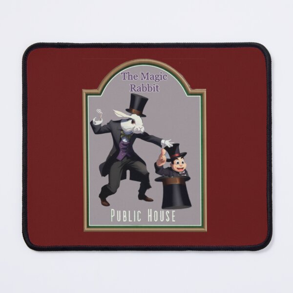 Item preview, Pub Signs: The Magic Rabbit designed and sold by halibutgoatramb.