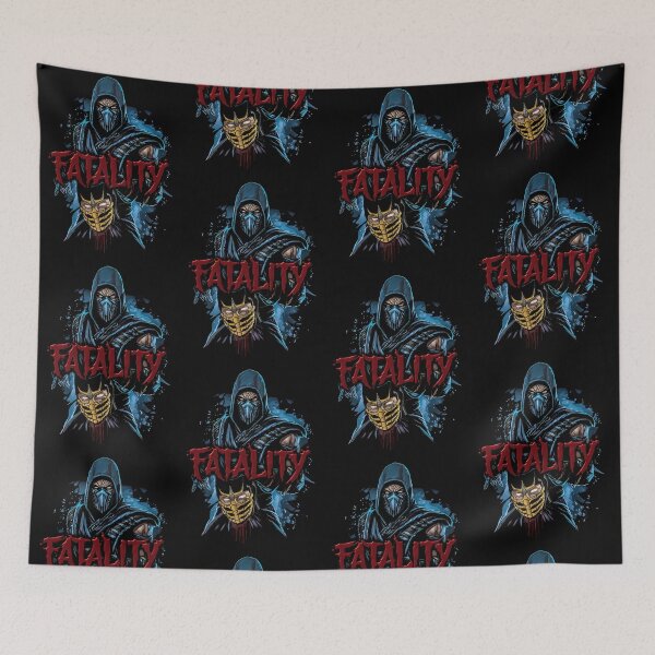 Item preview, Fatality Mortal Kombat 80s designed and sold by HoneyNutsGibso.