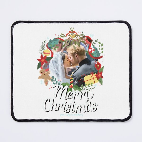 Item preview, Meghan & Harry Merry Christmas designed and sold by VerbridgeAsh.