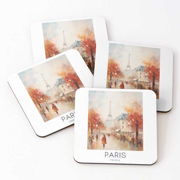 Item preview, An Impressionist Painting of Paris - France  designed and sold by StudioRedKoala.