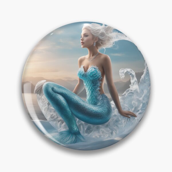 Item preview, Ice mermaid  designed and sold by Maths-4-Nerds.
