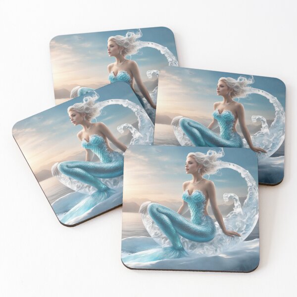 Item preview, Ice mermaid  designed and sold by Maths-4-Nerds.