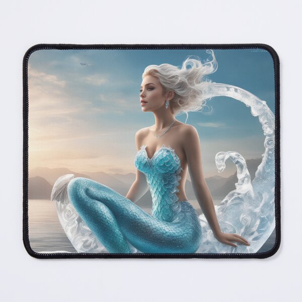 Item preview, Ice mermaid designed and sold by Maths-4-Nerds.
