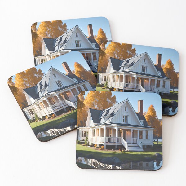 Item preview, Enchanted Autumn Retreat in Cottage designed and sold by BlareBlare.