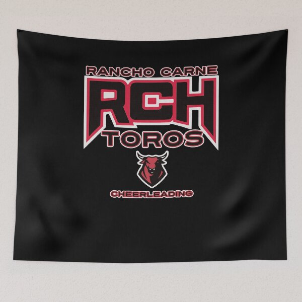 Item preview, Rancho Carne Toros Cheerleading Classic Style black designed and sold by ChaiyoNamwong.