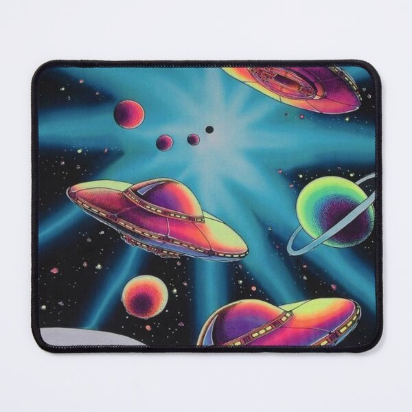 Item preview, UFO and galaxy classic vintage style designed and sold by Sarawut hoyhual.