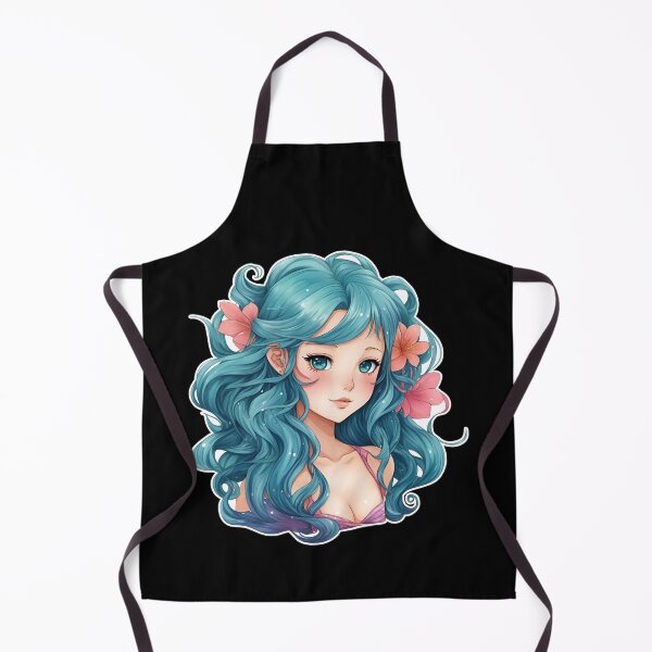 Item preview, Beautiful Mermaid Anime Style Illustration Sticker, Mermaid Girl designed and sold by iladyclothing.