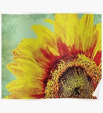 SUNFLOWER Pop Art Poster
