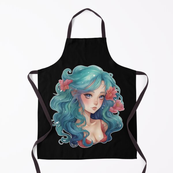 Item preview, Beautiful Mermaid Anime Style Illustration Sticker, Mermaid Girl designed and sold by iladyclothing.