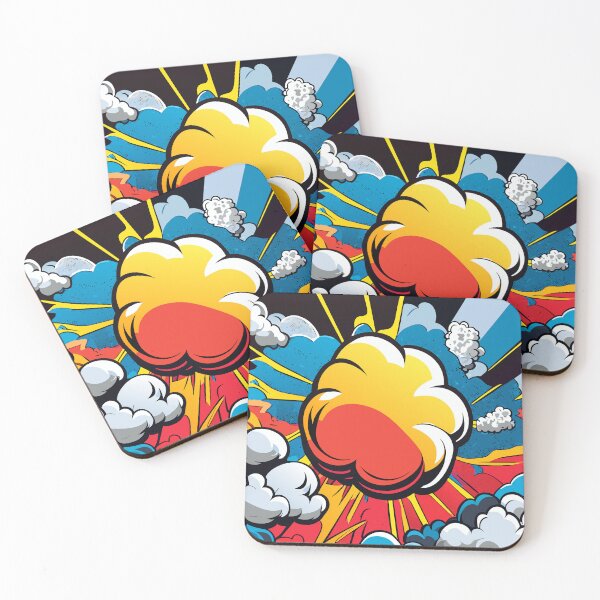 Item preview, Cloud Pop Art Sticker  designed and sold by jokereddog.
