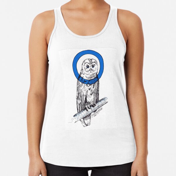 Wise as an Owl Racerback Tank Top