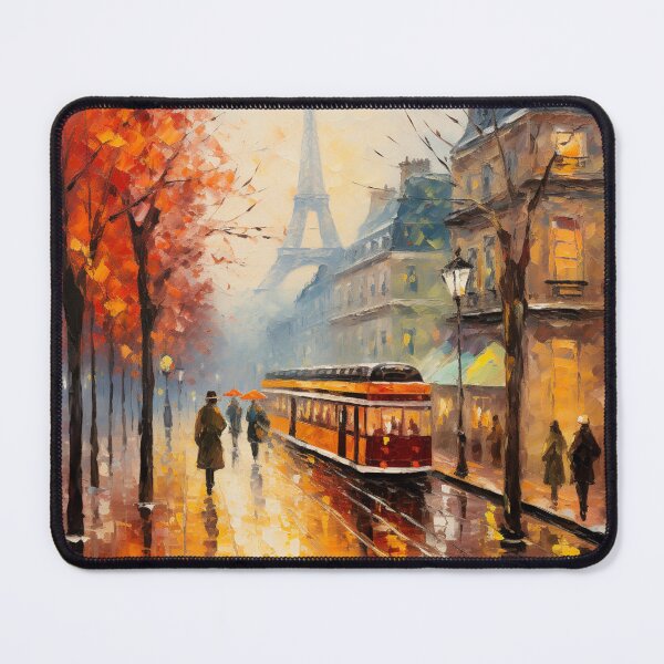 Item preview, An Impressionist Painting of Paris - France designed and sold by StudioRedKoala.