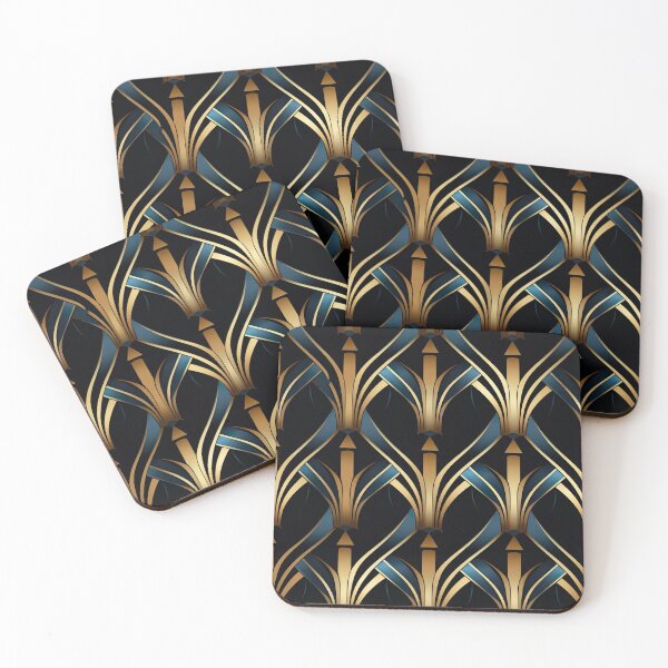 Item preview, Classic pattern reminiscent of the Art Deco style designed and sold by Pflugart.