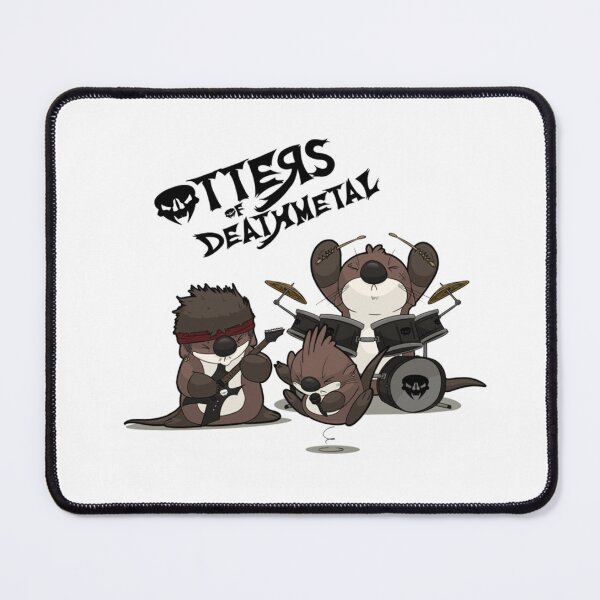Item preview, OTTERS OF DEATHMETAL v.1  designed and sold by TeresaGomez6.