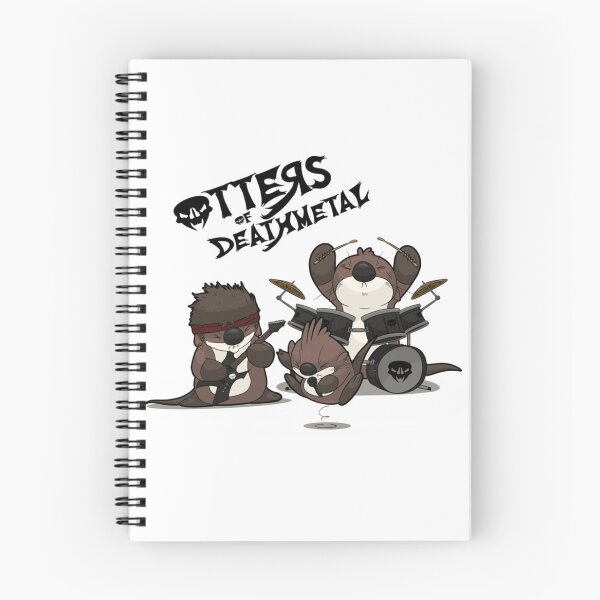 Item preview, OTTERS OF DEATHMETAL v.1  designed and sold by TeresaGomez6.