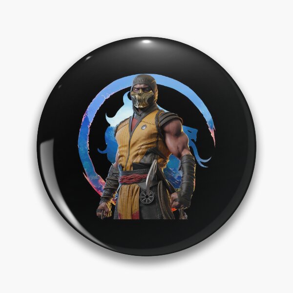 Item preview, Mortal Kombat Scorpion designed and sold by HoneyNutsGibso.