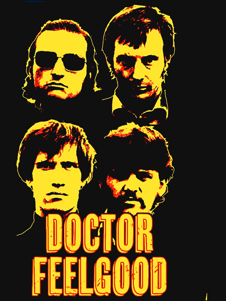 Wilko Johnson Dr Feelgood T Shirt Autograph Canvey Lee Brilleaux