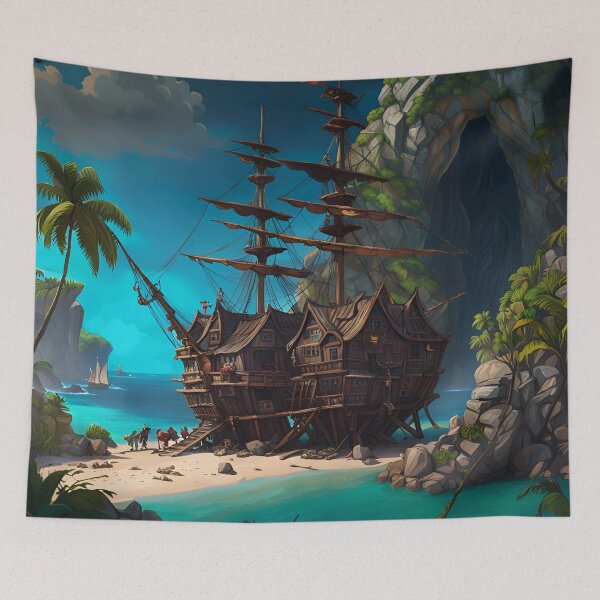 Item preview, Pirate Hideaway designed and sold by Mr-Saxon.