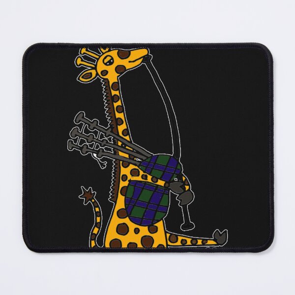 Item preview, Funny Cool Giraffe Playing Bagpipes designed and sold by MarisHallockh.