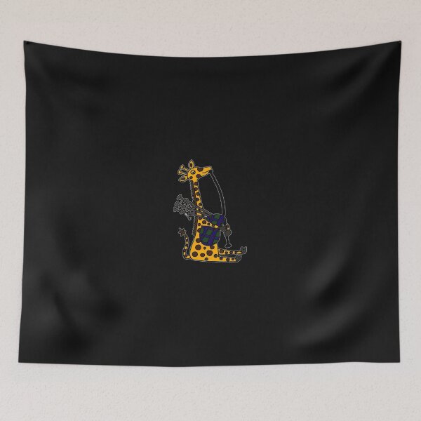 Item preview, Funny Cool Giraffe Playing Bagpipes designed and sold by MarisHallockh.