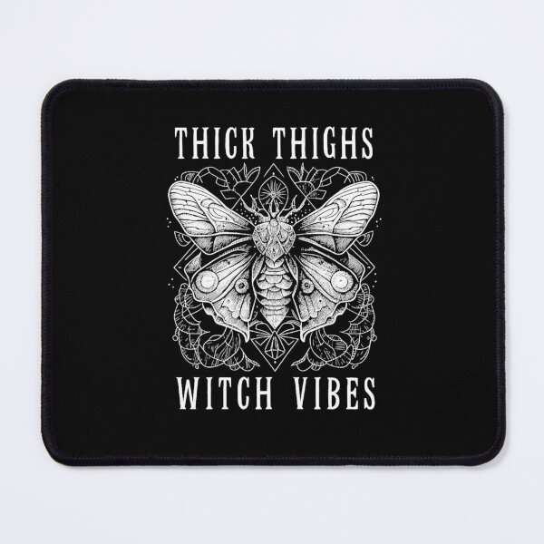 Item preview, Thick Thighs & Witch Vibes Halloween Witches Spooky designed and sold by MissRasheedHam.