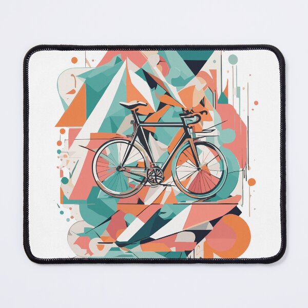 Item preview, Vibrant pastel color bicycle logo design designed and sold by Leivenaar.