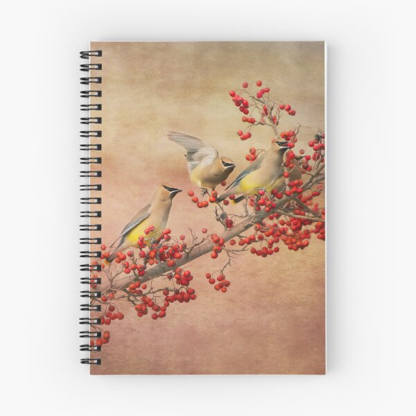 Item preview, Cedar Waxwing Gathering designed and sold by AJackson.