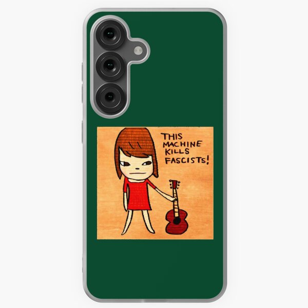Item preview, yoshitomo nara - machine kills fascists   designed and sold by KelcieQuimby.