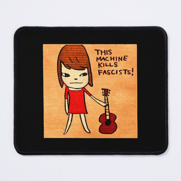 Item preview, yoshitomo nara - machine kills fascists   designed and sold by KelcieQuimby.