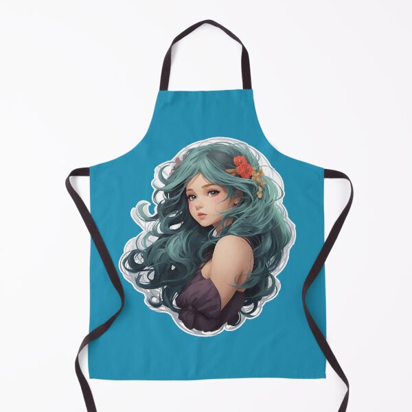 Item preview, Beautiful Mermaid Anime Style Illustration Sticker, Mermaid Girl designed and sold by iladyclothing.