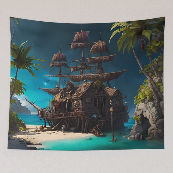 Item preview, Pirate Hideaway designed and sold by Mr-Saxon.