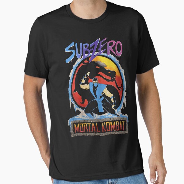 Vista previa del artículo con la obra «Mortal Kombat Vintage Sub Cero», diseñado y vendido por HoneyNutsGibso.