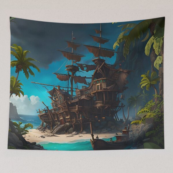 Item preview, Pirate Hideaway designed and sold by Mr-Saxon.